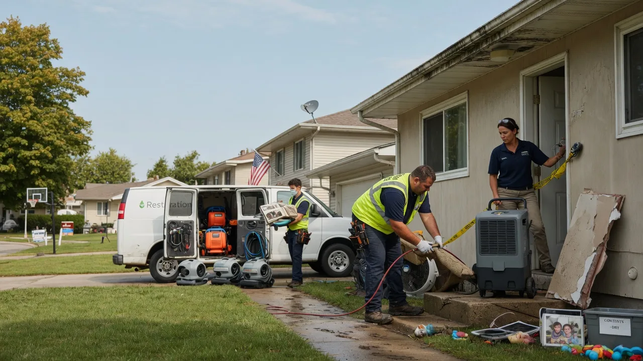 Water Damage Restoration in Rock Falls, IA near me